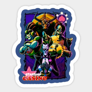 StarshipCasino Sticker